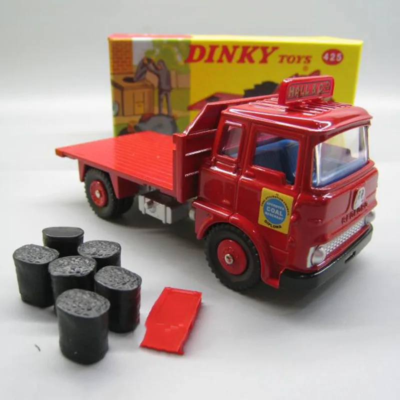 Литая в масштабе 1:43 классическая модель угольной машины Bedford из сплава