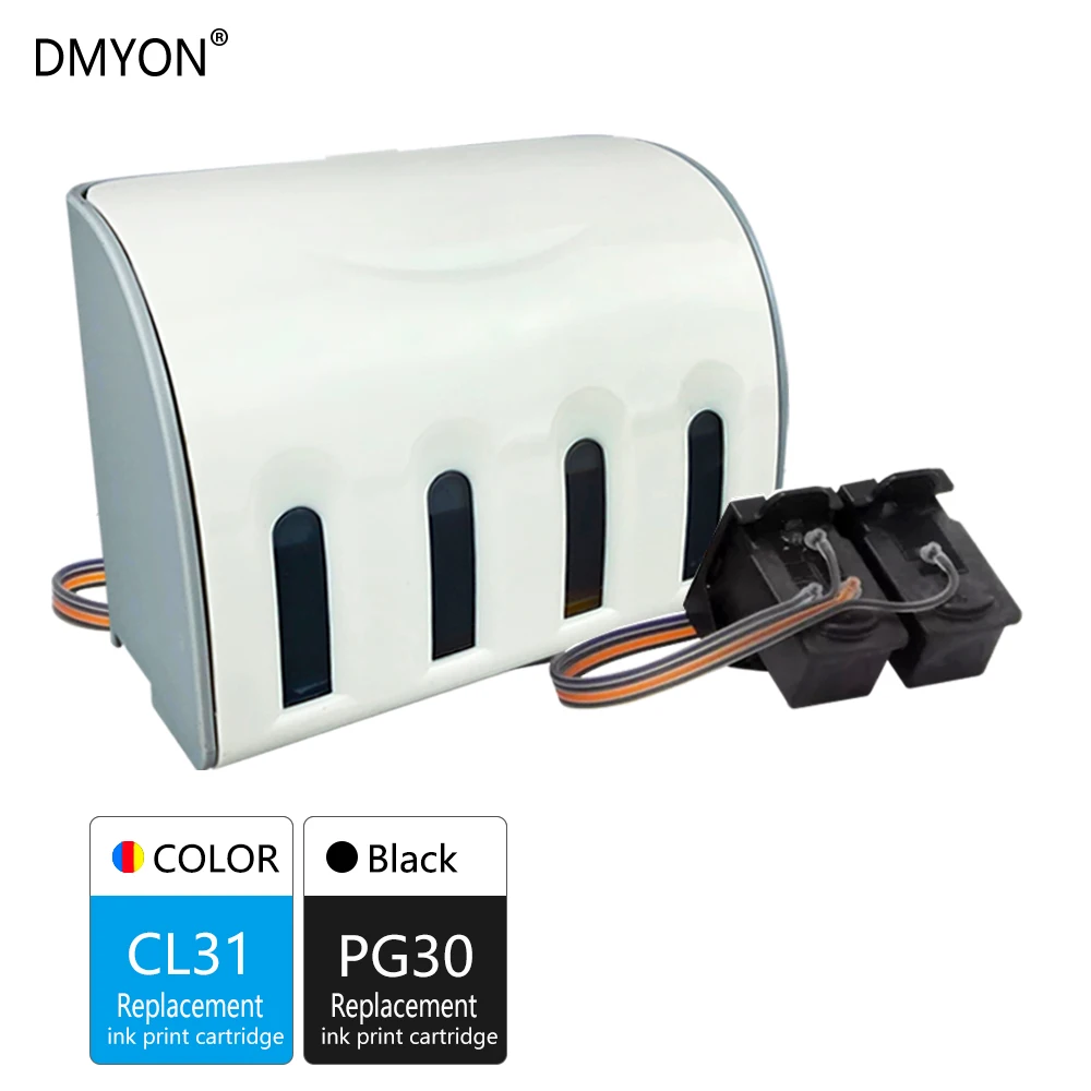 Чернила DMYON PG30 CL31 XL СНПЧ для Canon принтера PIXMA IP1800 IP2600 MP140 MP210 MP470 MX300 | Компьютеры и