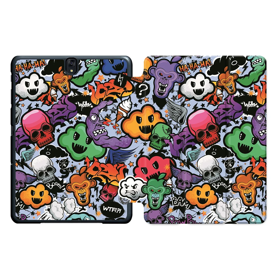 MTT чехол для планшета для samsung Galaxy Tab S3, 9,7 дюймов, SM-T820, T825, T829, ультра тонкий откидной смарт-чехол из искусственной кожи, защитный чехол - Цвет: SS13