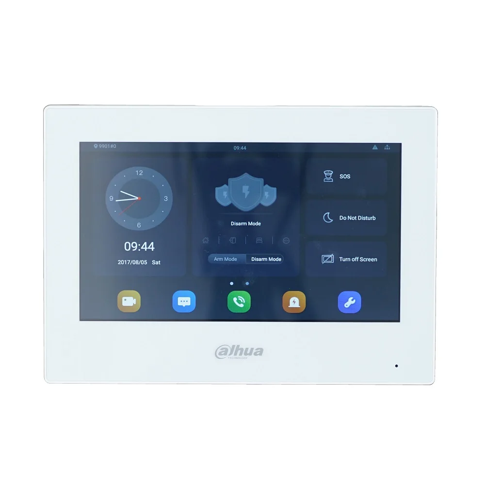 Сетевой видеорегистратор Dahua VTH5321GW-W VTH5321GB-W 802.3af PoE Android 7-дюймовый цифровой