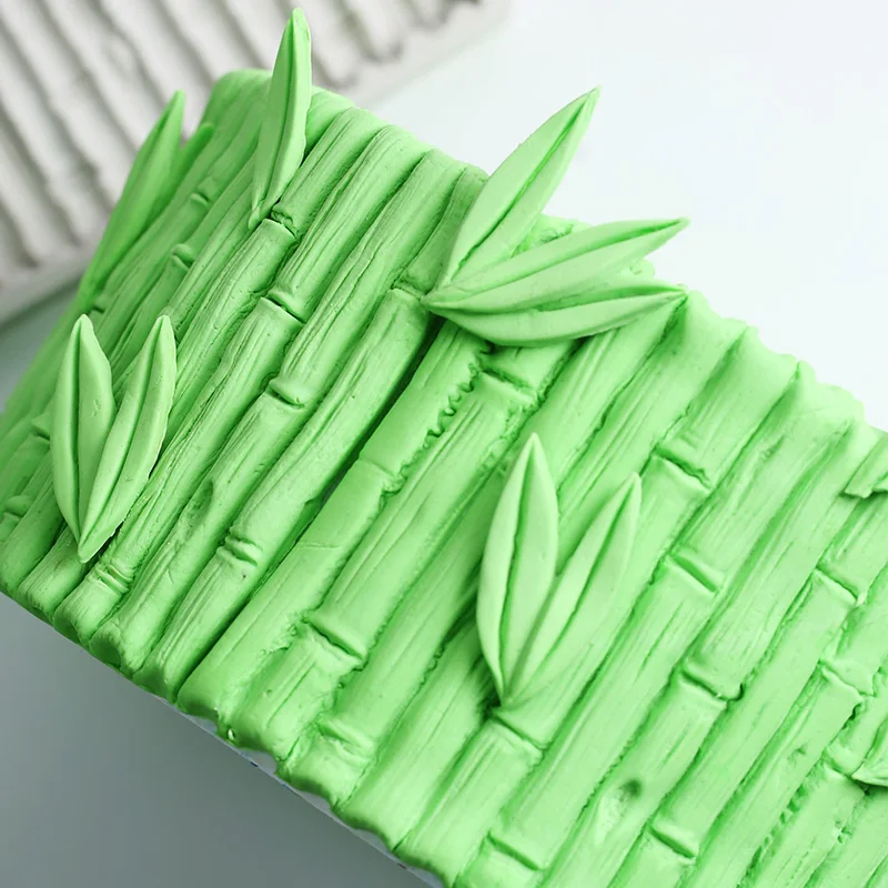 

1pc Bamboo cake mold fondant mold silicone mould cake decorating tools DIY cake baking Tools FTM1437