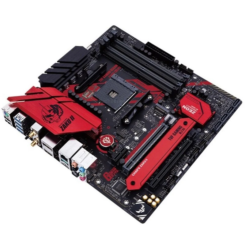 Online Asus TUF GAMING B550M-ZAKU (WI-FI) Motherboard Gaming AMD B550 AMD Ryzen Cpu PCI-E 4,0 CrossFireX OC CHAI B550 Placa-Mãe AM4 NEUE