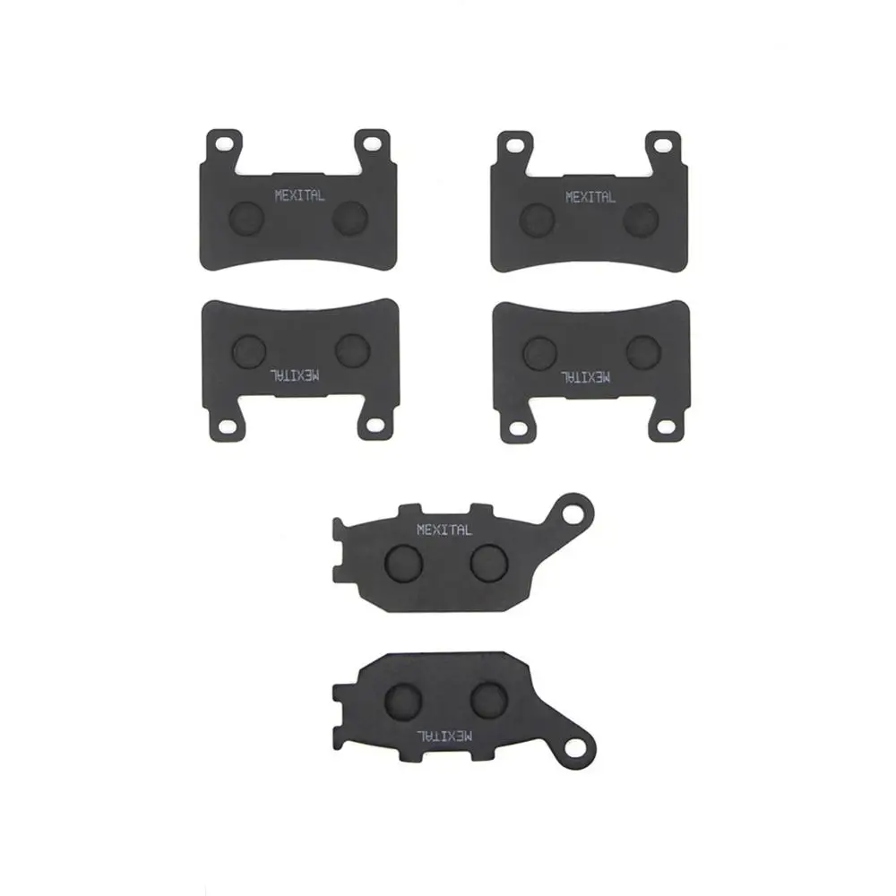 Передние и задние тормозные колодки для мотоцикла MEXITAL CBR 600 F (99-06) RR (03-04) 900 (98-03) CB 1100