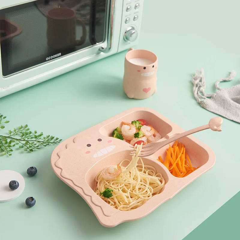 Визуальный сенсорный Пластик миска для кормления малыша Детские игрушки