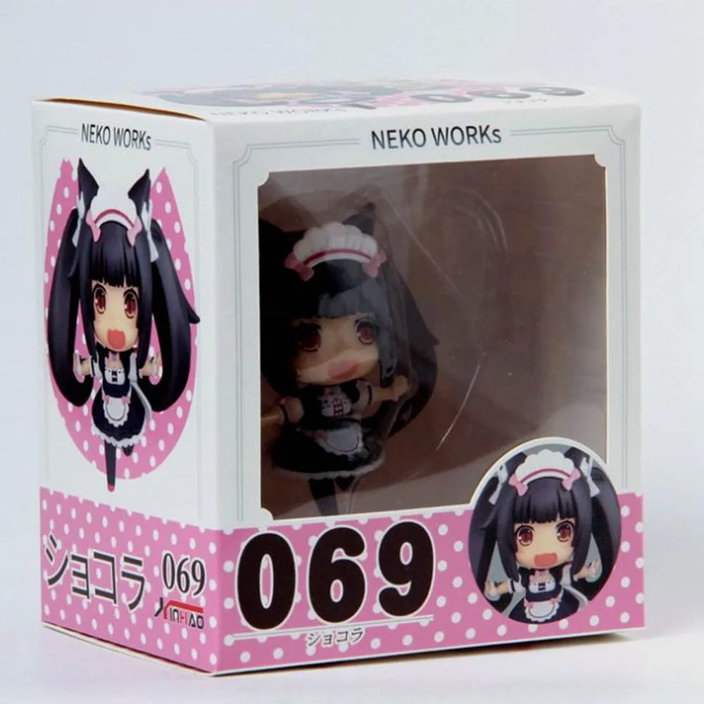 

Anime Desktop Decor Gift Action Figure Nekopara Chocola And Vanilla Pvc Model Toys