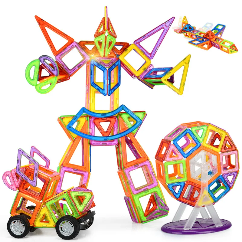 86 шт. мини Магнитные строительные блоки игрушки 3D DIY Магнитный конструктор Набор Модель и строительные магнитные блоки Развивающие игрушки ... от AliExpress WW