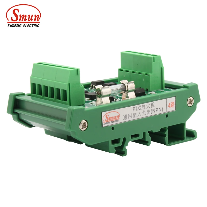 4 канальная Плата усилителя PLC изоляция NPN/PNP Универсальный вход выход NPN