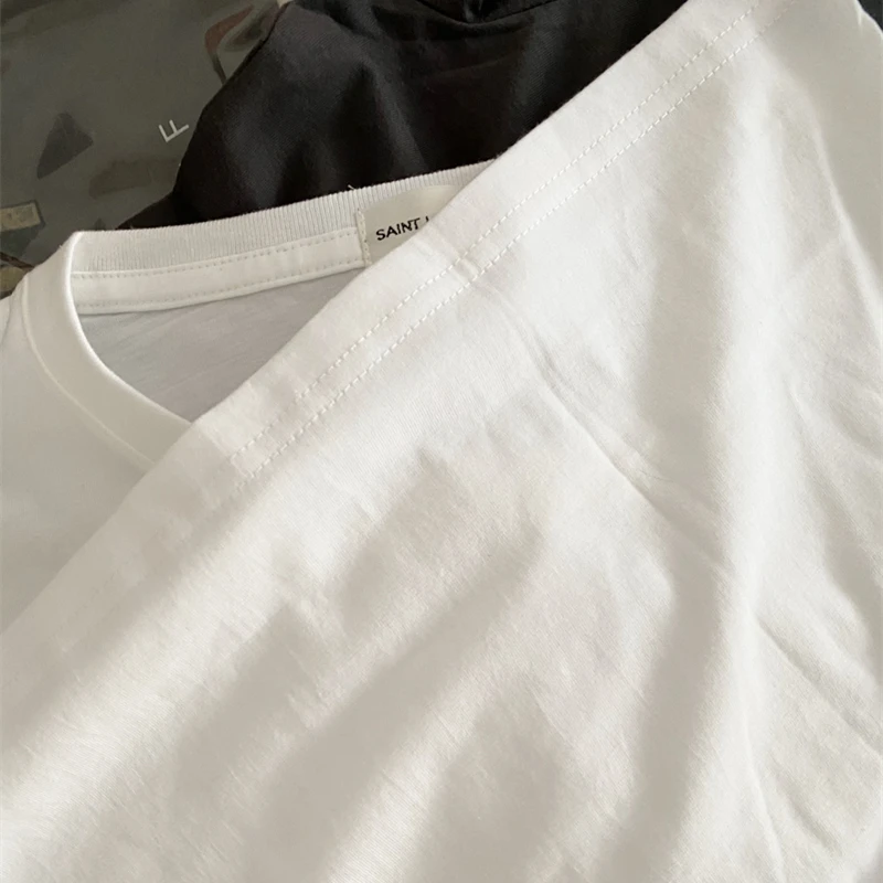 

Women 2021 New Summer Letter Pattern T-Shirt Female Luxury High Quality Brand Embroidery Tops Ladies Fashion Casual Spring Tees