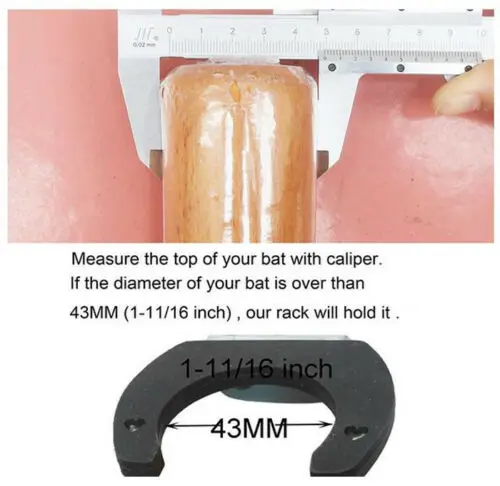 2 шт. лучшие витрины Роскошный Металлический стандартный размер бейсбольная