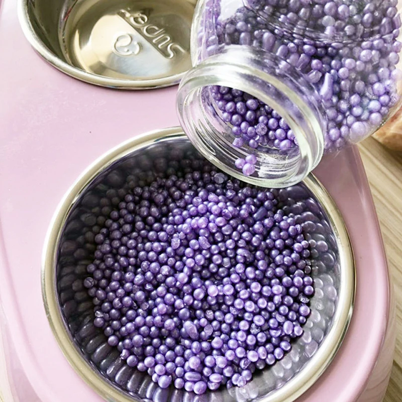 

180ml Cat Litter Companion Deodorant Beads Cat Toilet Cleaning Absorbs Pet Excrement Stink Odor Exuding Lemon Mint Rose Aromatic