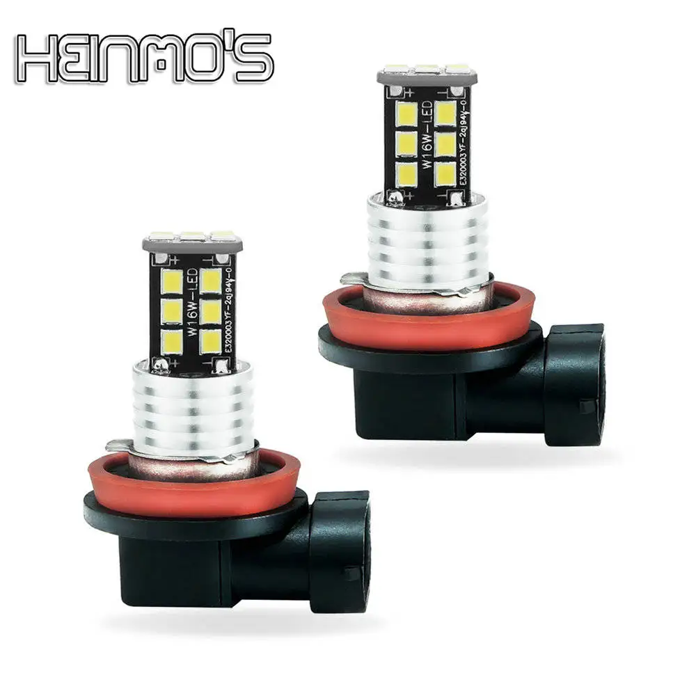 

P13W LED Lamp T10 1156 1157 3156 3157 7440 7443 H1 H3 H4 Car Fog Light 12V H7 H8 H9 H10 H11 9005 9006 Auto Driving Day Lights