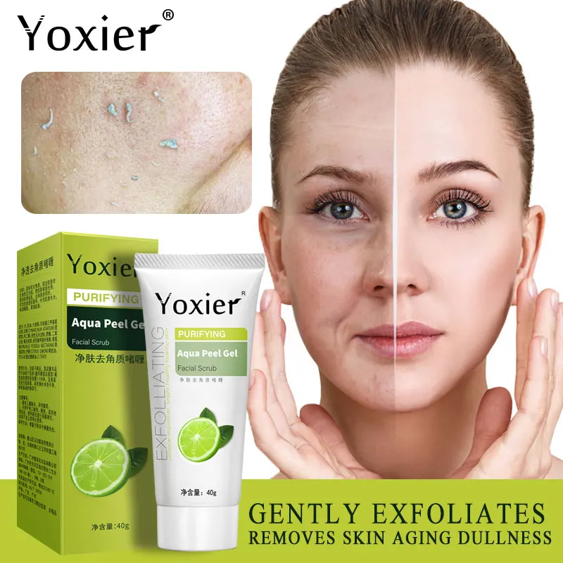 Yoxier 3 шт. очищающий Аква пилинг отбеливающий гель увлажняющий уход за кожей