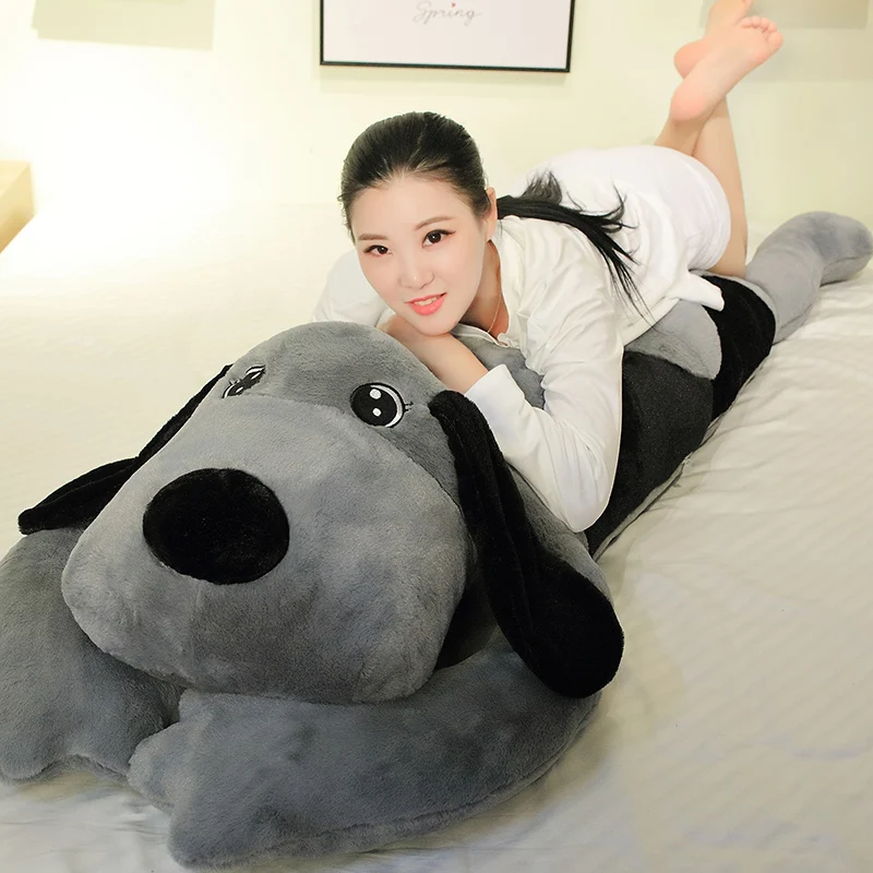 

Новинка, Симпатичная плюшевая игрушка Huggable с длинными ушками для полных, мягкая мультяшная подушка в виде животного, милый подарок для дете...
