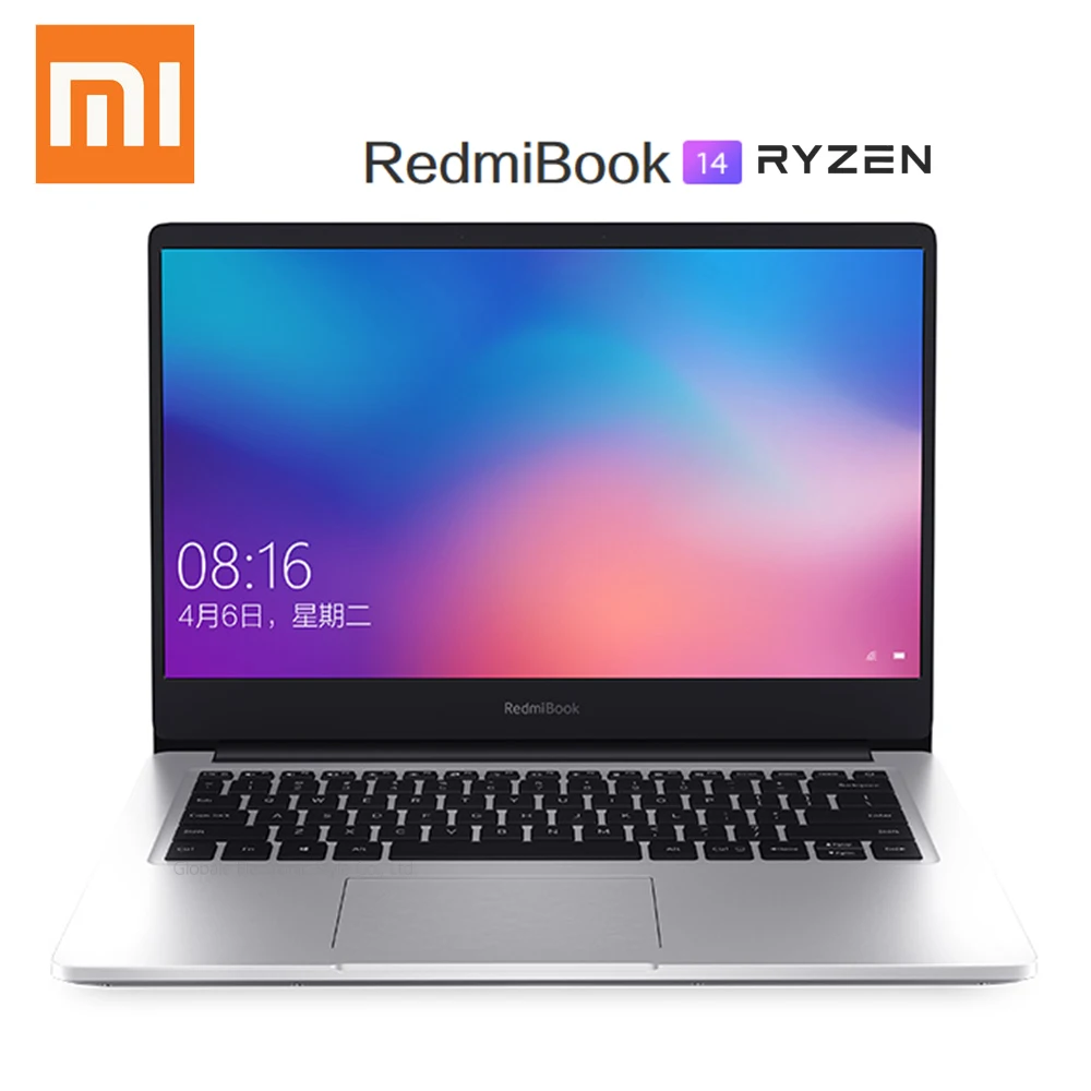 Ноутбук Xiaomi RedmiBook 14 ультратонкий ноутбук Ryzen 5 3500U / 7 3700U Windows 10 Home 8 ГБ/16 ГБ ОЗУ 256 ГБ/512