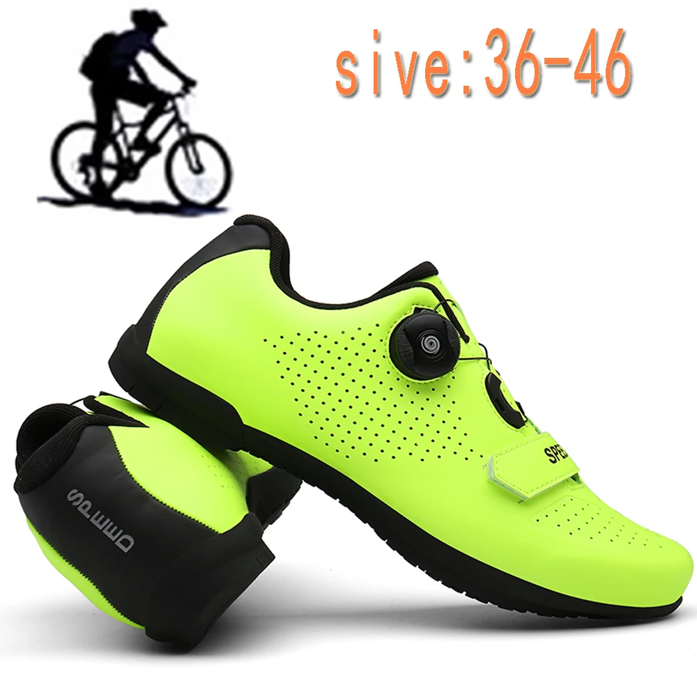 

New men's and women's professional cycling shoes, fashionable road and mountain buckle men's shoes, outdoor sports cycling shoes