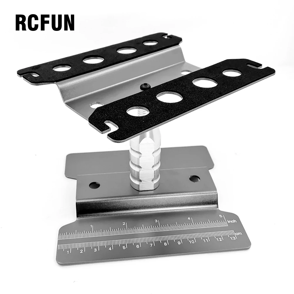 

Metal Repair Station Work Stand Assembly Platform for 1/10 1/8 RC Car Traxxas TRX-4 Axial SCX10 90046 D90 RC Crawler Tamiya HSP