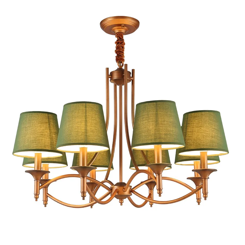 

Contemporary Chandelier, Modern American Style Dining Room Lighting Fixture Pendant Lamp Light for Bedroom Living Decor ZM1120