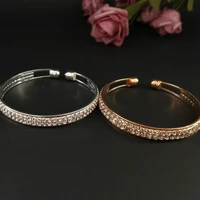 classic pave crystal zircon bangles for women shiny cubic zirconia cz adjustable bangle men pulsera luxury jewelry open bracelet