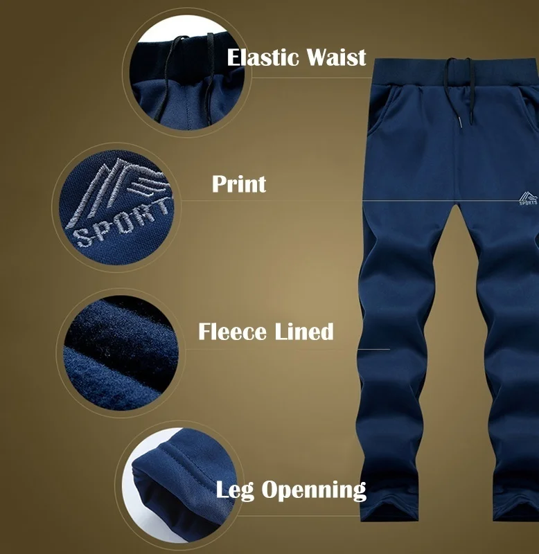 Мужской спортивный костюм из двух предметов уличная спортивная одежда Свитшот и