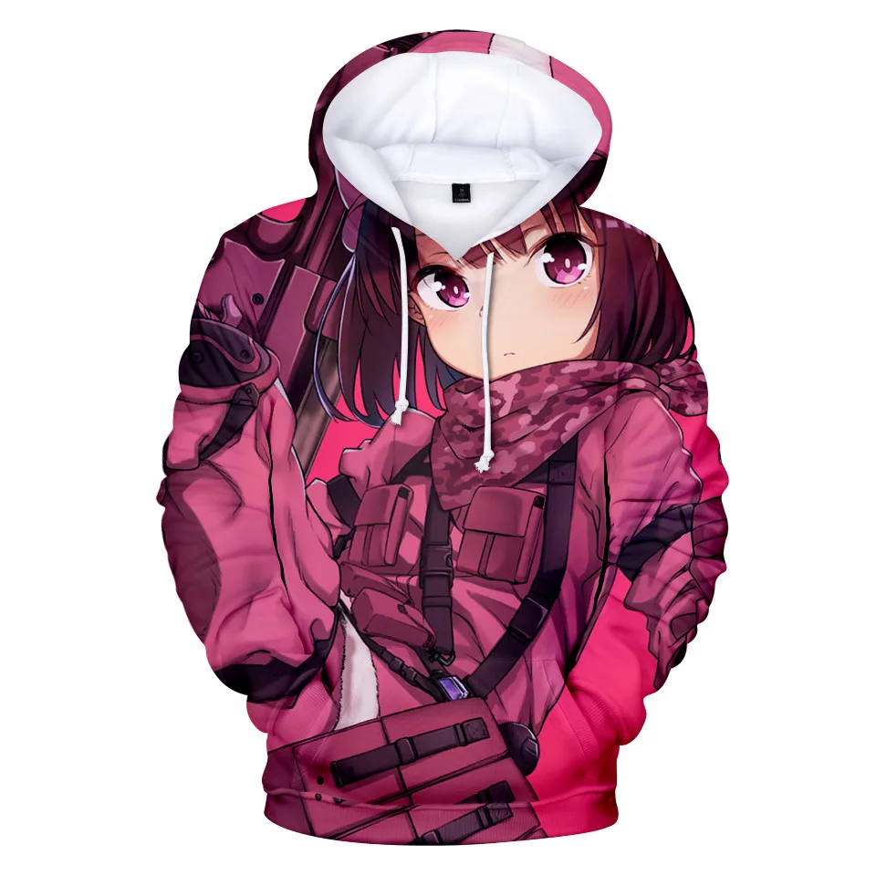 New 2 To 13 Years Kids Hoodies Sword Art Online 3D Printed Hoodie Sweatshirt boys girls Harajuku Cartoon Coat Child Clothes | Мужская