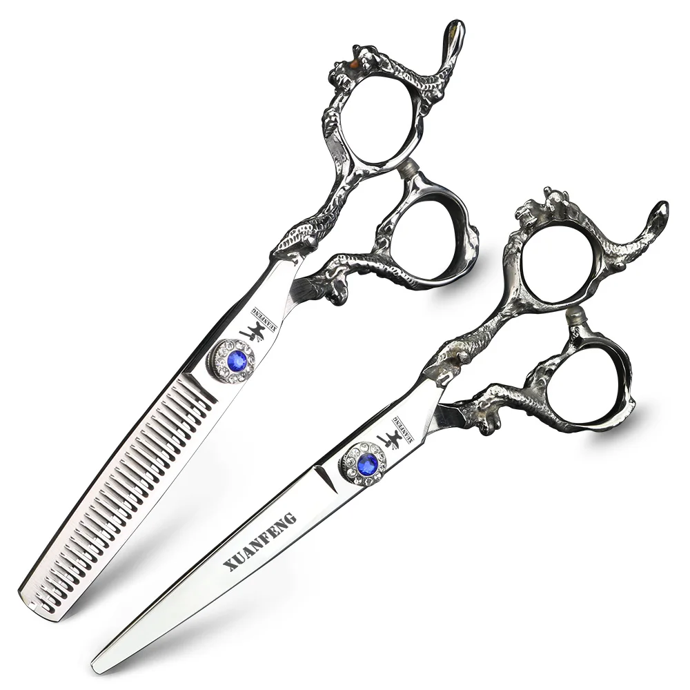 6 дюймов инструмент для укладки волос из нержавеющей стали JP440C стальные ножницы