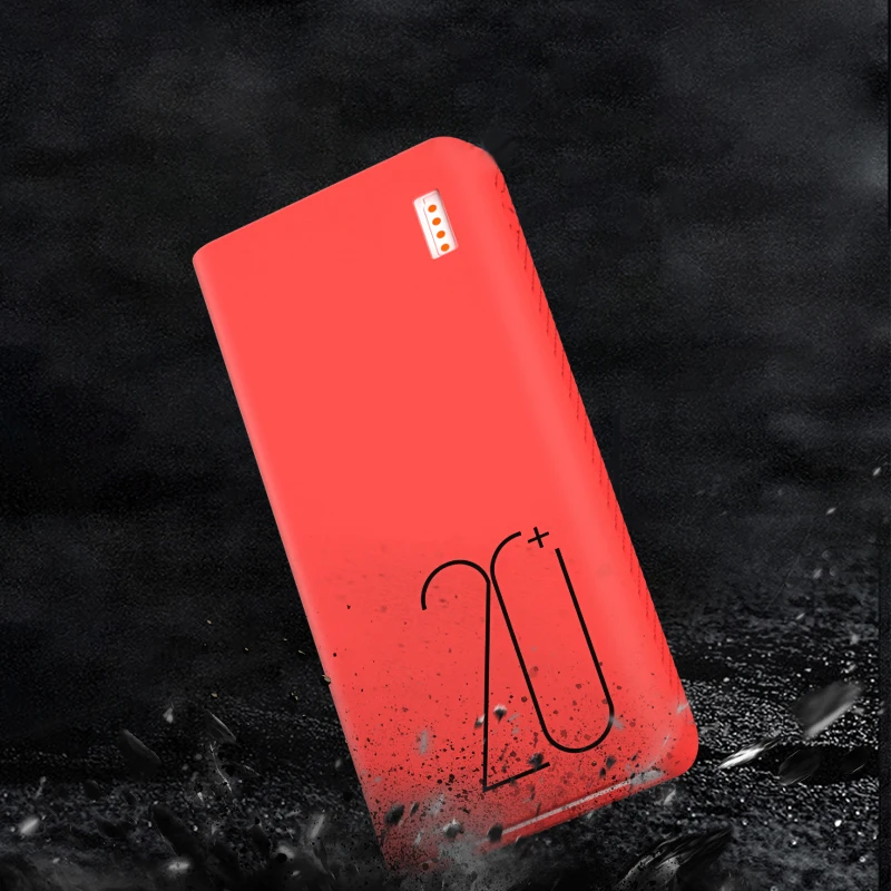 Силиконовый защитный чехол для Romoss Sense 6 + 6F противоударный/Противоскользящий