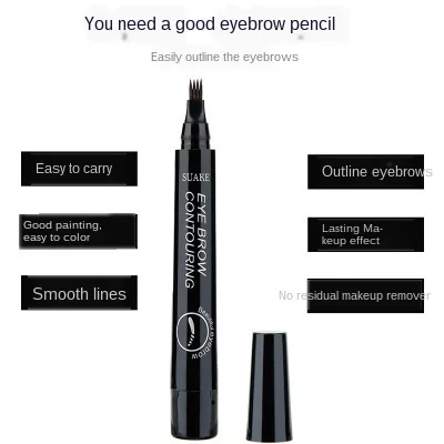 Карандаш Водостойкий Для Бровей микроблейдинг тату-ручка для бровей длинное
