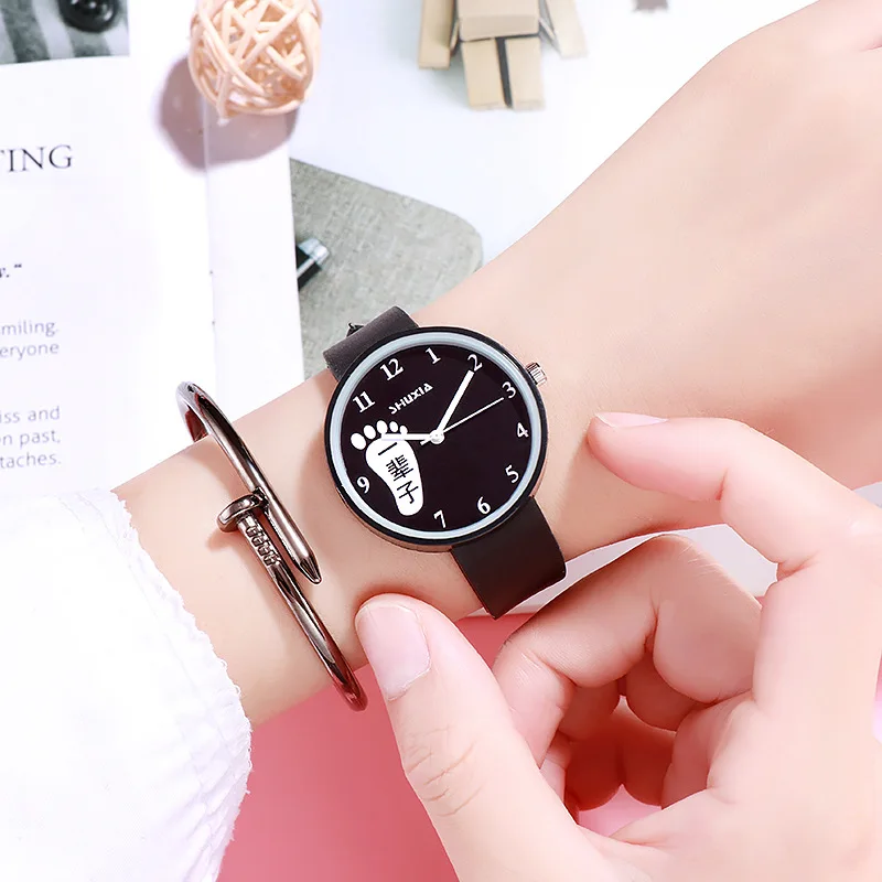 Желе удобные мягкие карамельные цвета кварцевые часы детские новые милые