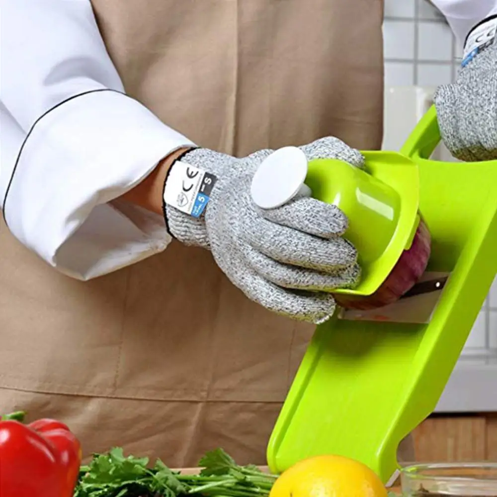Высокопрочные защитные перчатки класса 5 противоскользящие для кухни резки мяса