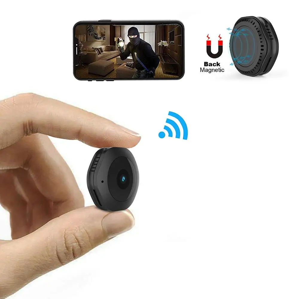 Мини WIFI камера Full HD 1080P с датчиком движения ночное видение видео для