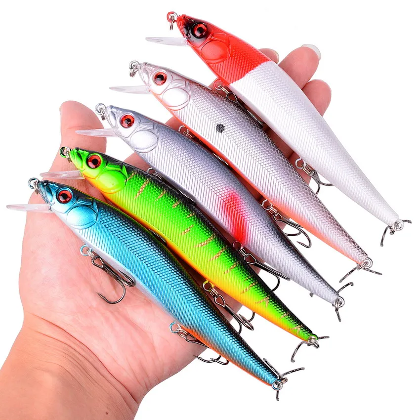 1 шт. 14 см 22 7 г Topwater воблер 3D приманка для рыбалки с глазками гольян жесткая 3