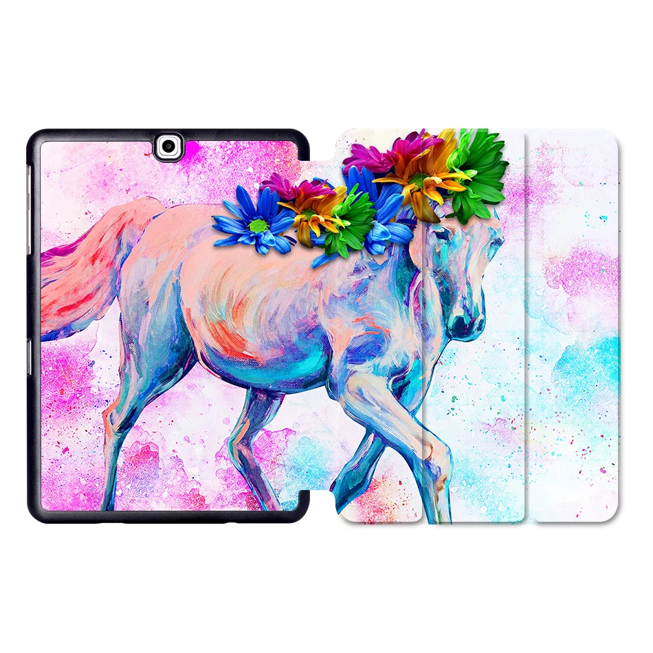 SS06 MTT чехол-подставка из искусственной кожи для samsung P555 SM-T550 SM-T555 P550 чехол для планшета samsung Galaxy Tab A 9,7 дюймов T550 T555 - Цвет: SS06