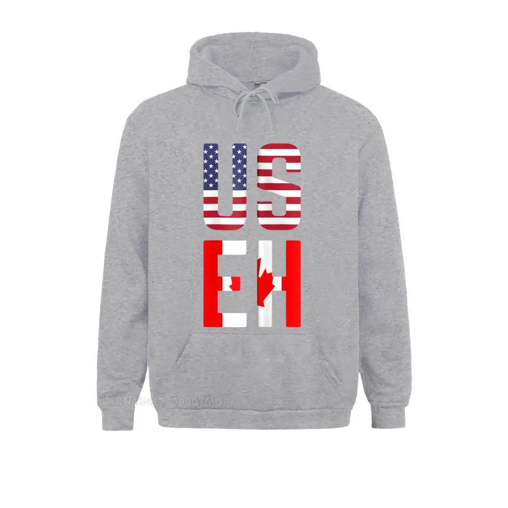 USEH Американский канадский флаг Смешные американские канадские новые толстовки