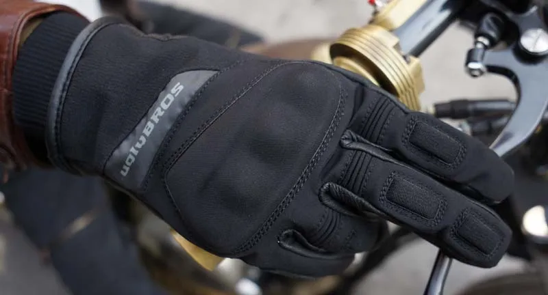 Зимние теплые водонепроницаемые мотоциклетные перчатки для верховой езды на