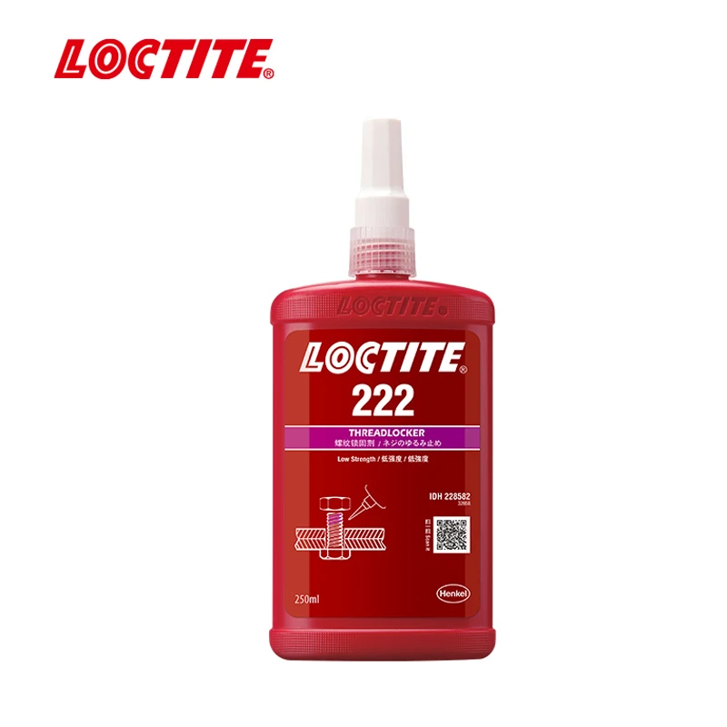 

New 250ml Loctite 222 Thread Glue Low Strength Removable Thread Locking Glue Metal Screw Adhesive