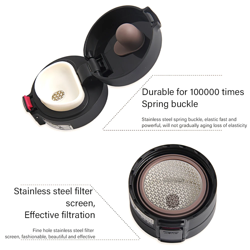 

380ml Travel Coffee Cups Thermos Vacuum Flask Coffee Mug Car Thermos Mug Stainless Steel Water Bottle Tea Mug Travel Thermocup