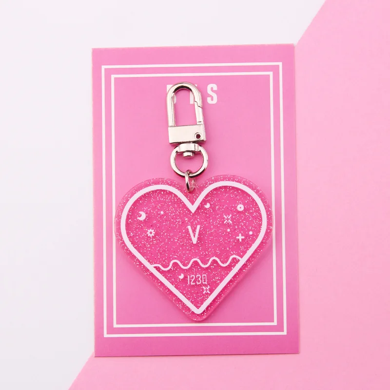 Брелок для ключей из акрила в стиле K-POP | Украшения и аксессуары