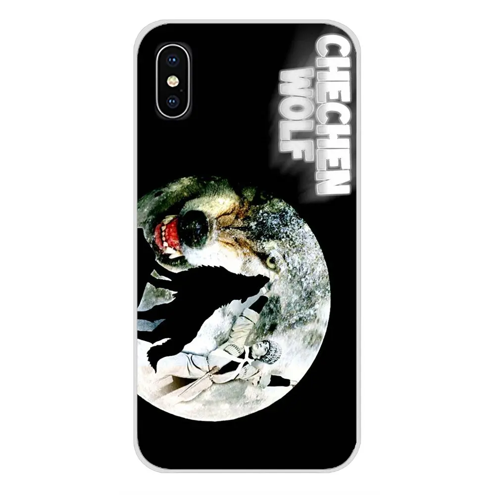 Силиконовый чехол I Am From Chechen Wolf с национальным флагом для Samsung Galaxy S3 S4 S5 Mini S6 S7 Edge S8