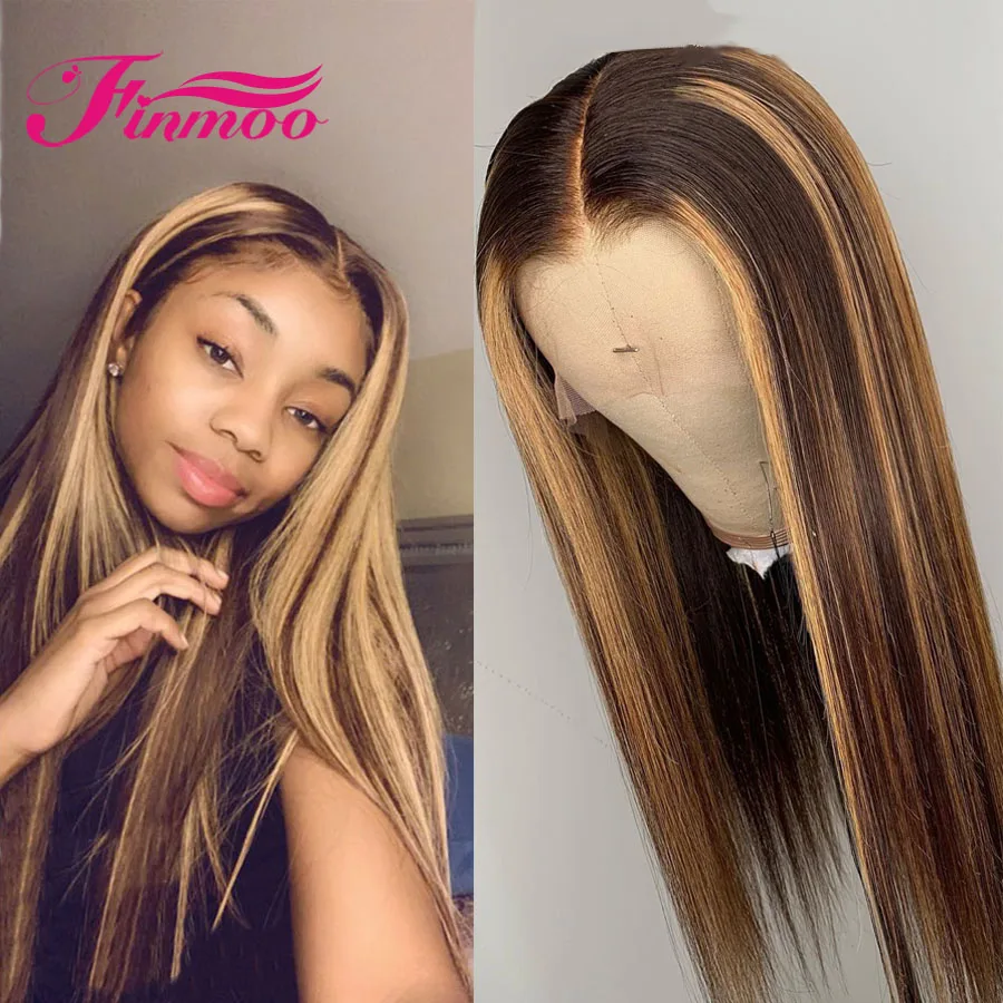 Медовый светлый парик человеческих волос спереди для чернокожих женщин
