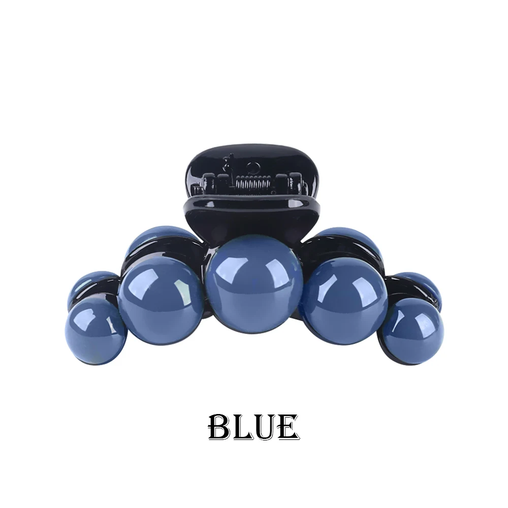 2-blue 1 шт. новые модные женские волосы когти-шпильки для девочек трендовые хрустальные крабы Когти Волосы кулон с зажимами элегантные аксессуары для волос - Окраска металла: 2-blue