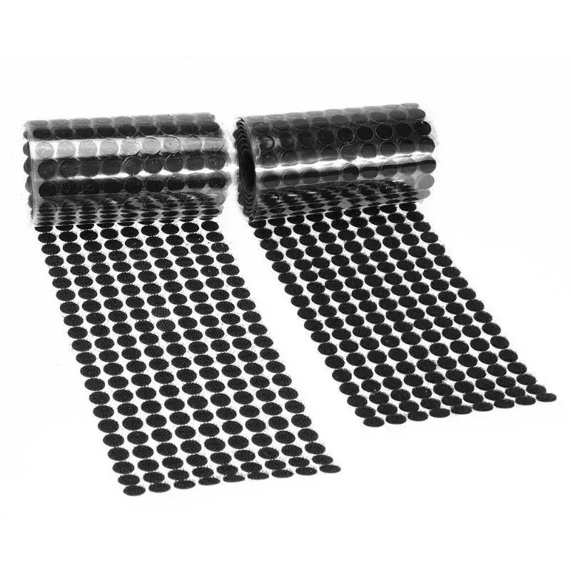 100 Пара Velcros самоклеющаяся самоклеящаяся крепежная лента крючки и петли