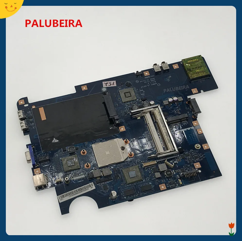 NAWA2 LA 5972P для lenovo G555 ноутбук GNAWA2 с GPU разъем S1 тест оригинальный|Материнские платы