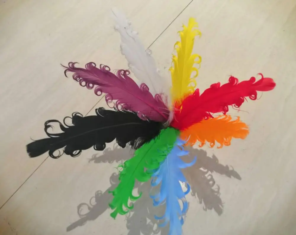 

20pcs White Goose Feathers Jewelry Home Wedding Headdress hat Accessory 15-20 CM Natural Goose Feather Craft Decoration Plumes