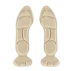 Стельки 7D из пены с эффектом памяти, дышащие нескользящие вставки на пятку, защита для обуви на высоком каблуке, подушки для обуви, поддержка свода стопы