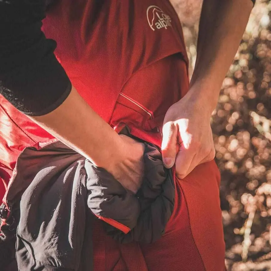 

Men Bag 2021 LOWE ALPNE Manas 55-70 lt camping and mountaineering bag Red Male Sport bag