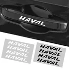 4 шт., декоративные наклейки на дверную ручку автомобиля Haval M4 C30 C50 C20r H2 H3 H5 H6 H8