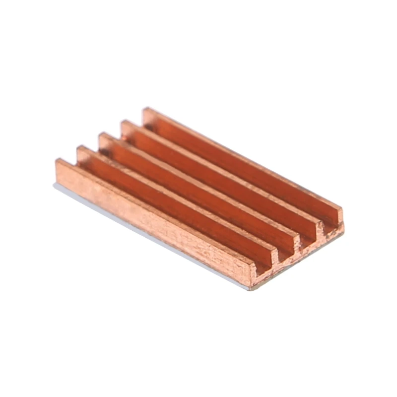 

Ultra Thin Pure Copper Heat Sink Back Memory Sink Cooling For MOS IC Chip