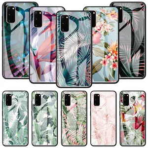 Glass Case For Samsung Galaxy S20 FE S10 S9 S8 Plus Note 20 Ultra 10 Lite 9 8 Shell Phone Cover Capa