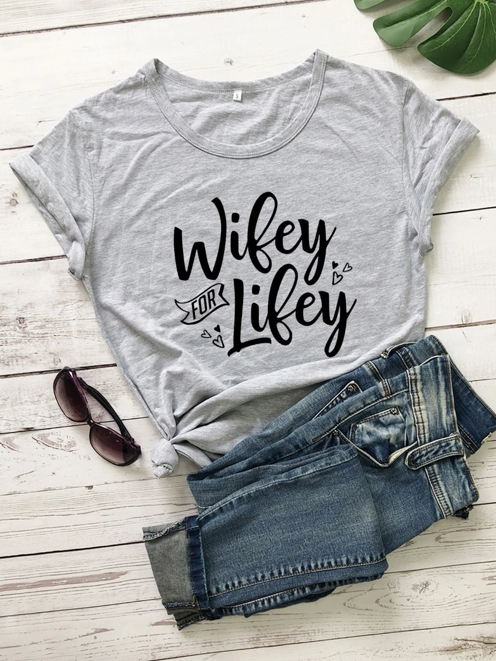 Wifey рубашка для Lifey будущая миссис свадебный душ подарок невесты футболка