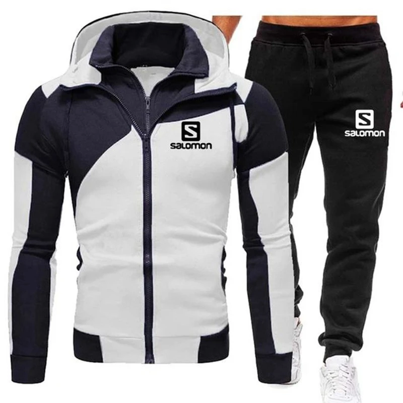 

Новинка 2021, мужская спортивная одежда, верх с капюшоном и мужской спортивный мужской костюм, одежда, костюм с брюками